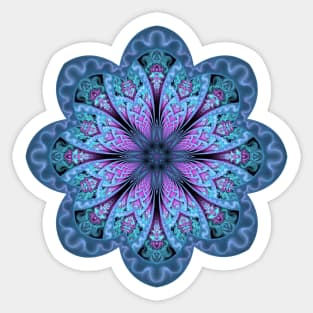 Fractal Mandala Sticker